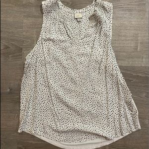 Dalmatian print tank top